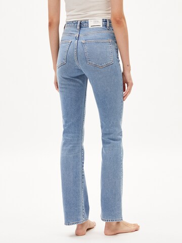 ARMEDANGELS Slimfit Jeans 'Linnnaa' (GOTS) in Blau