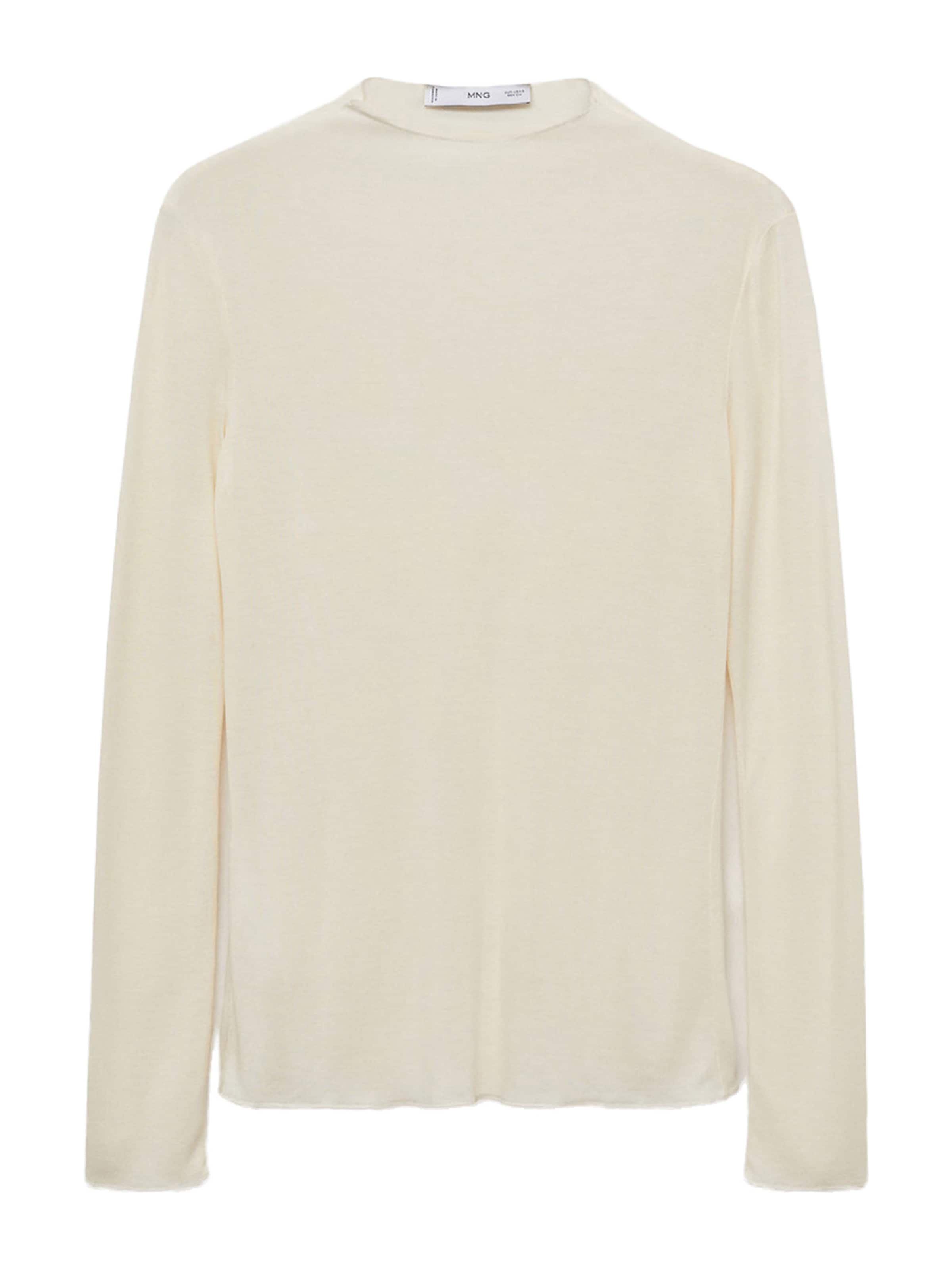 MANGO Koszulka 'LISA' w kolorze beżowy: przód