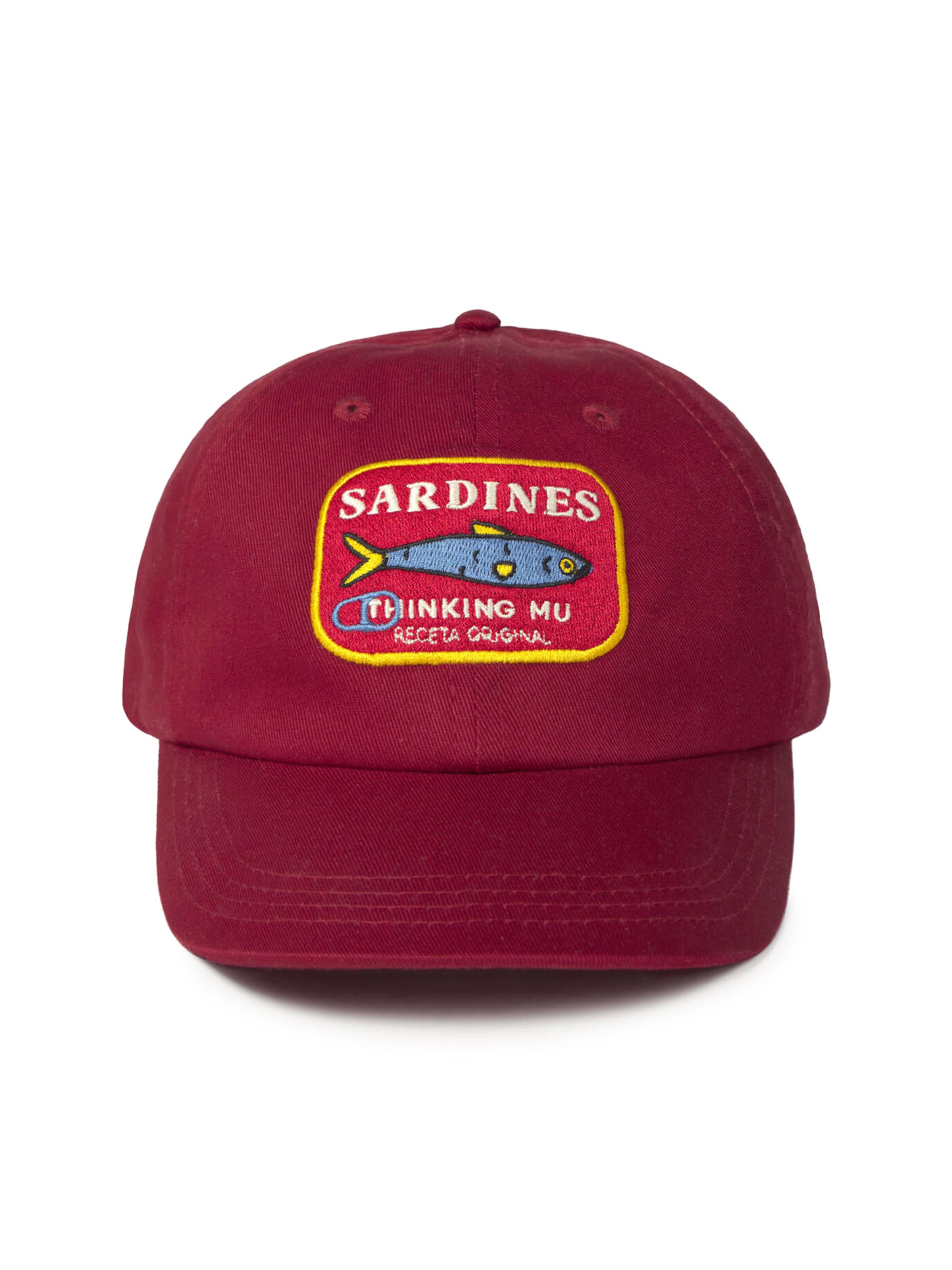 Thinking MU Keps 'CHRIS' i röd: framsida