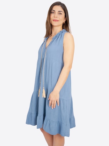 Seasons of April Zomerjurk 'Buki' in Blauw