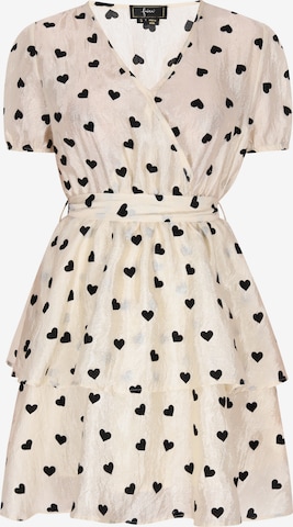 smėlio faina Kokteilinė suknelė 'Fashion Look': priekis