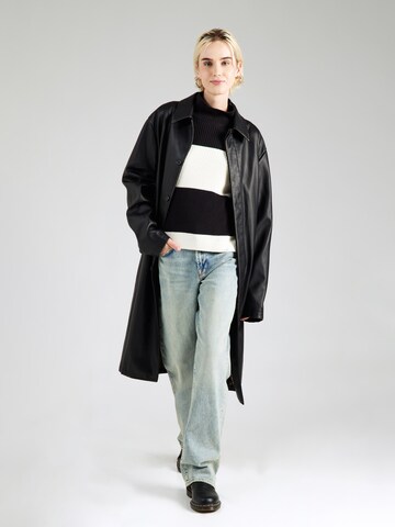 Calvin Klein Jeans Svetr 'CHUNKY' – černá