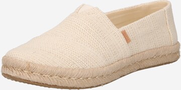 TOMS Espadrill i beige: framsida