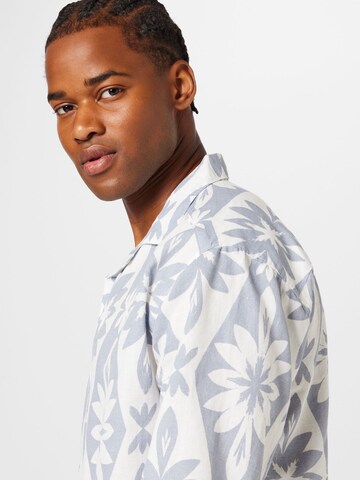 TOPMAN Comfort fit Overhemd in Blauw