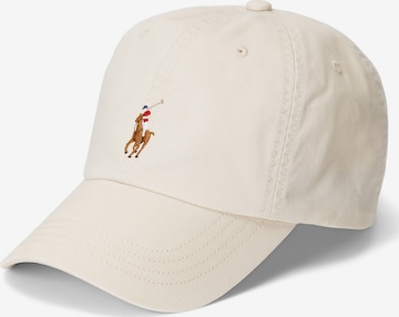 Cappello da baseball di Polo Ralph Lauren in beige: frontale