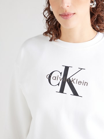 balts Calvin Klein Jeans Sportisks džemperis