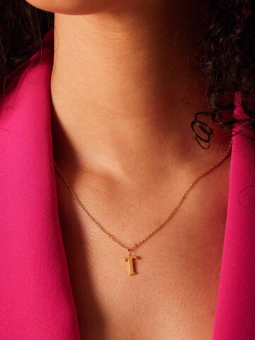 Lucardi Ketting in Goud: voorkant