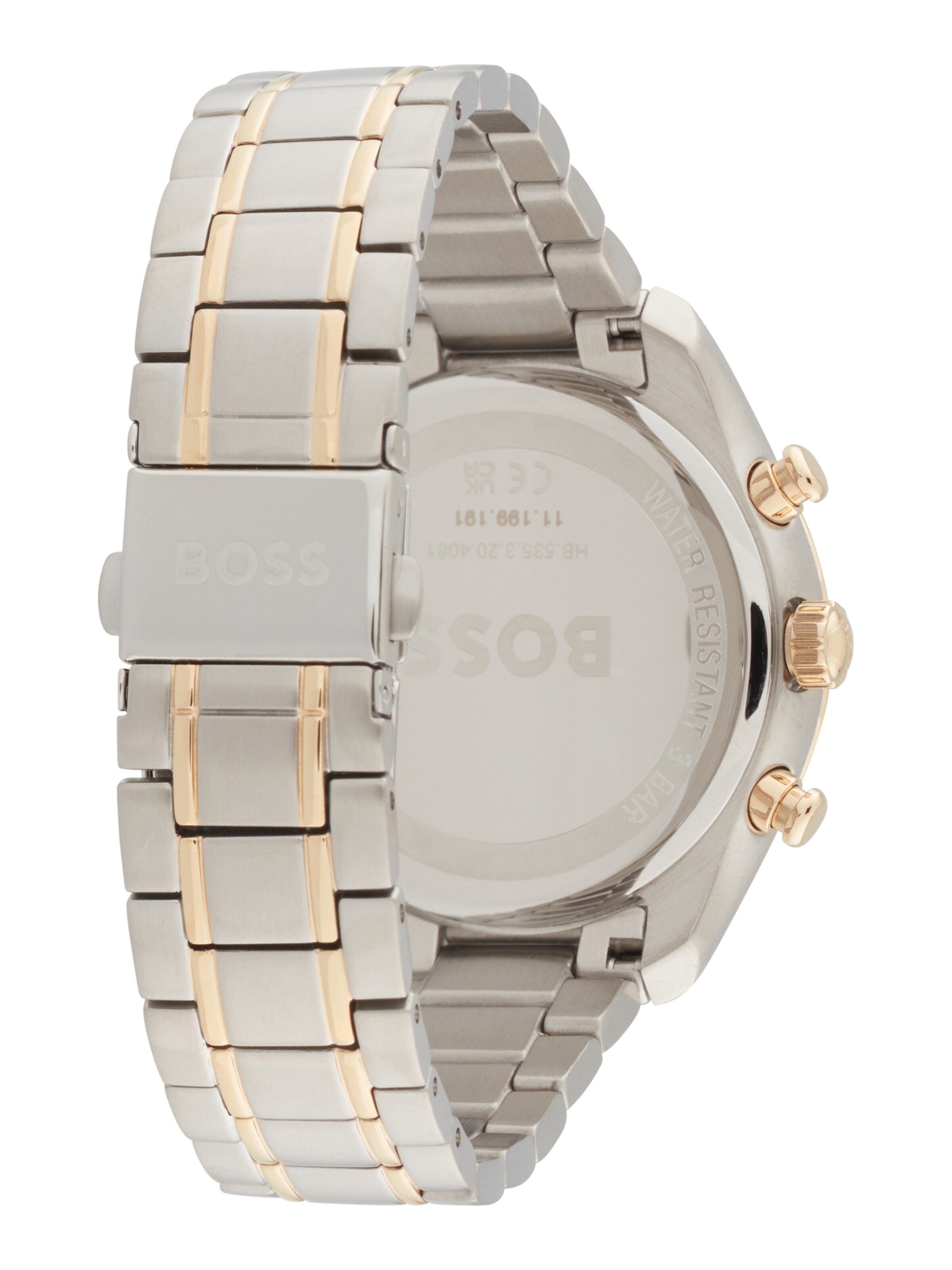 BOSS Analog klocka 'GRAND TOUR' i silver