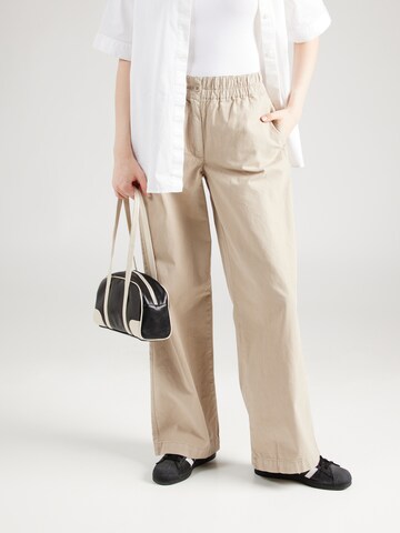 Regular Pantalon TOPSHOP en gris : devant