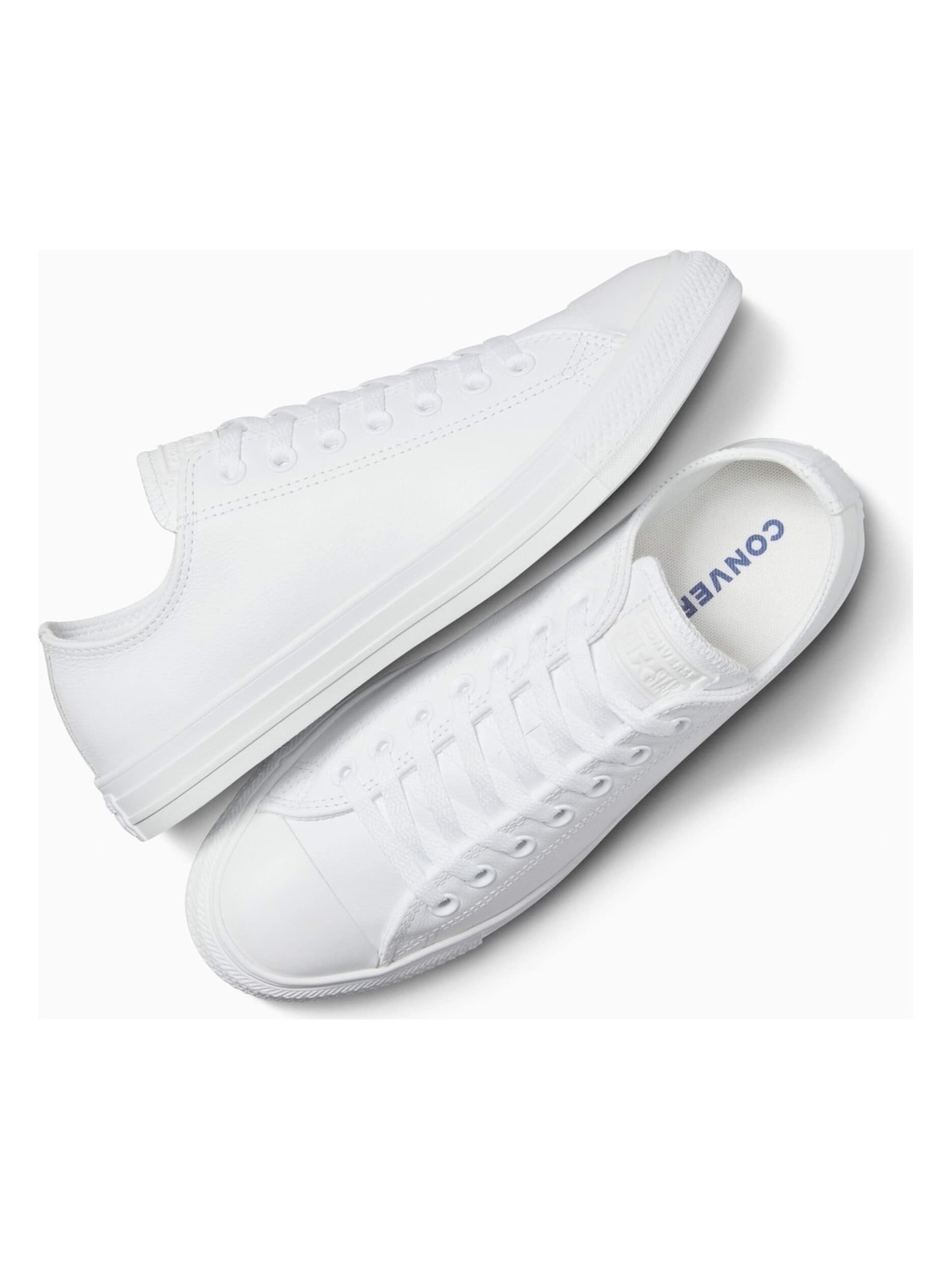 CONVERSE Sneaker low 'Converse Chuck Taylor All Star Leather'‌ in Weiß