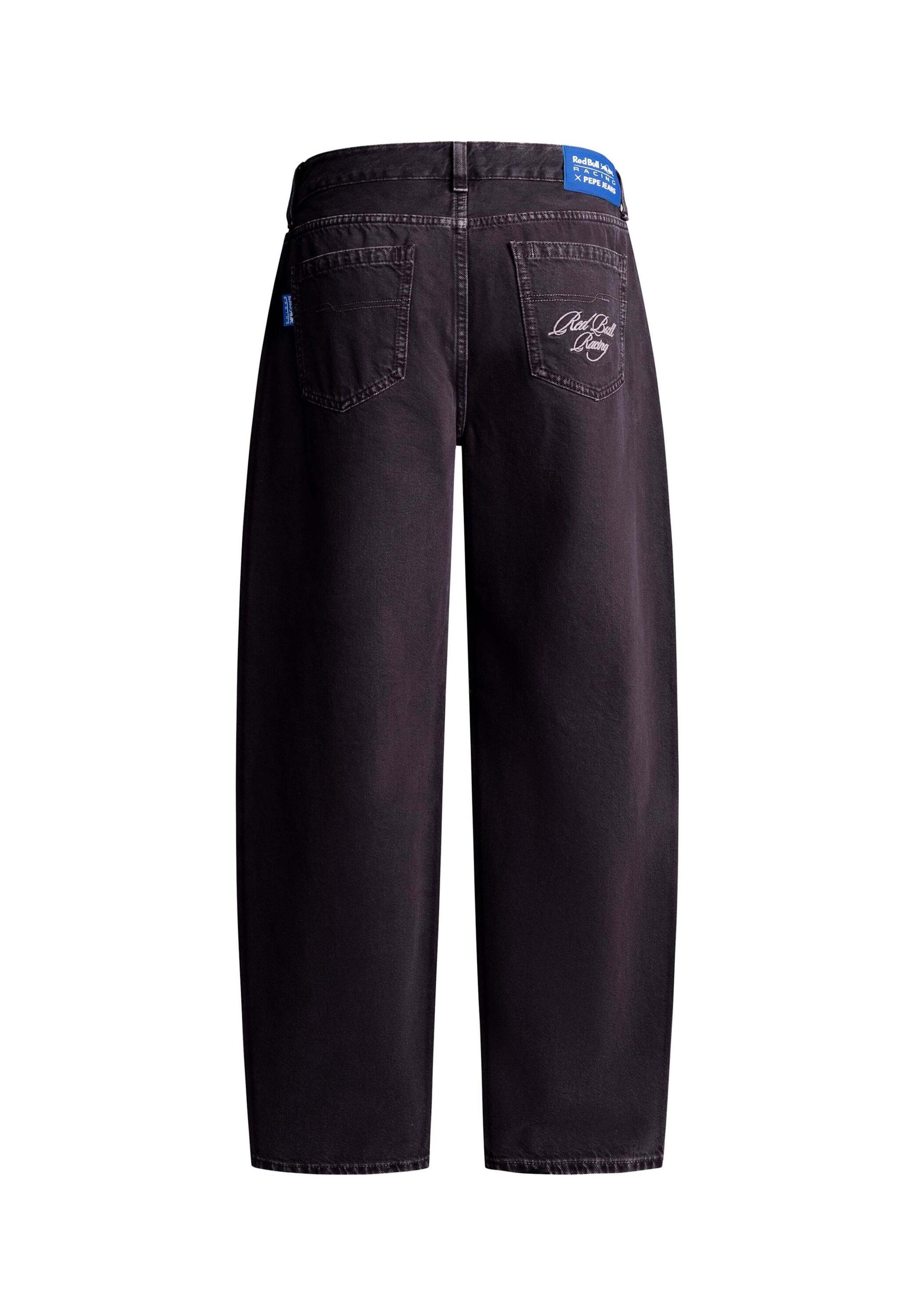 Red Bull Racing x Pepe Jeans Loosefit Jeans in Rood