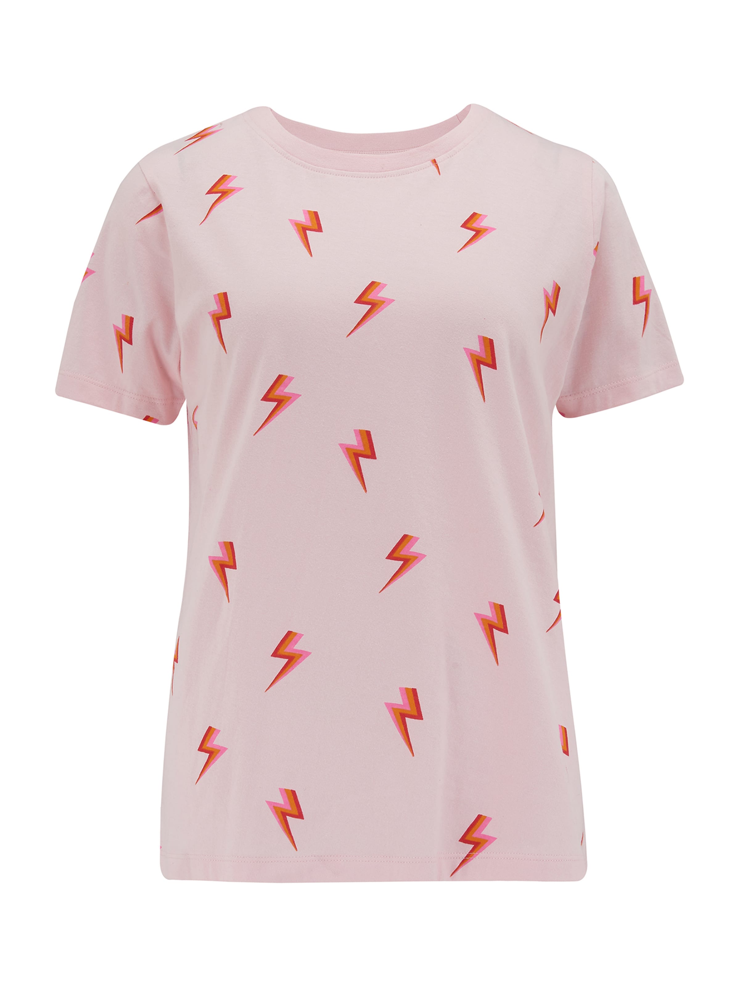 Frauen Shirts & Tops Sugarhill Brighton T-Shirt 'Maggie Tripple Lightning' in Pink, Rot - HL58566
