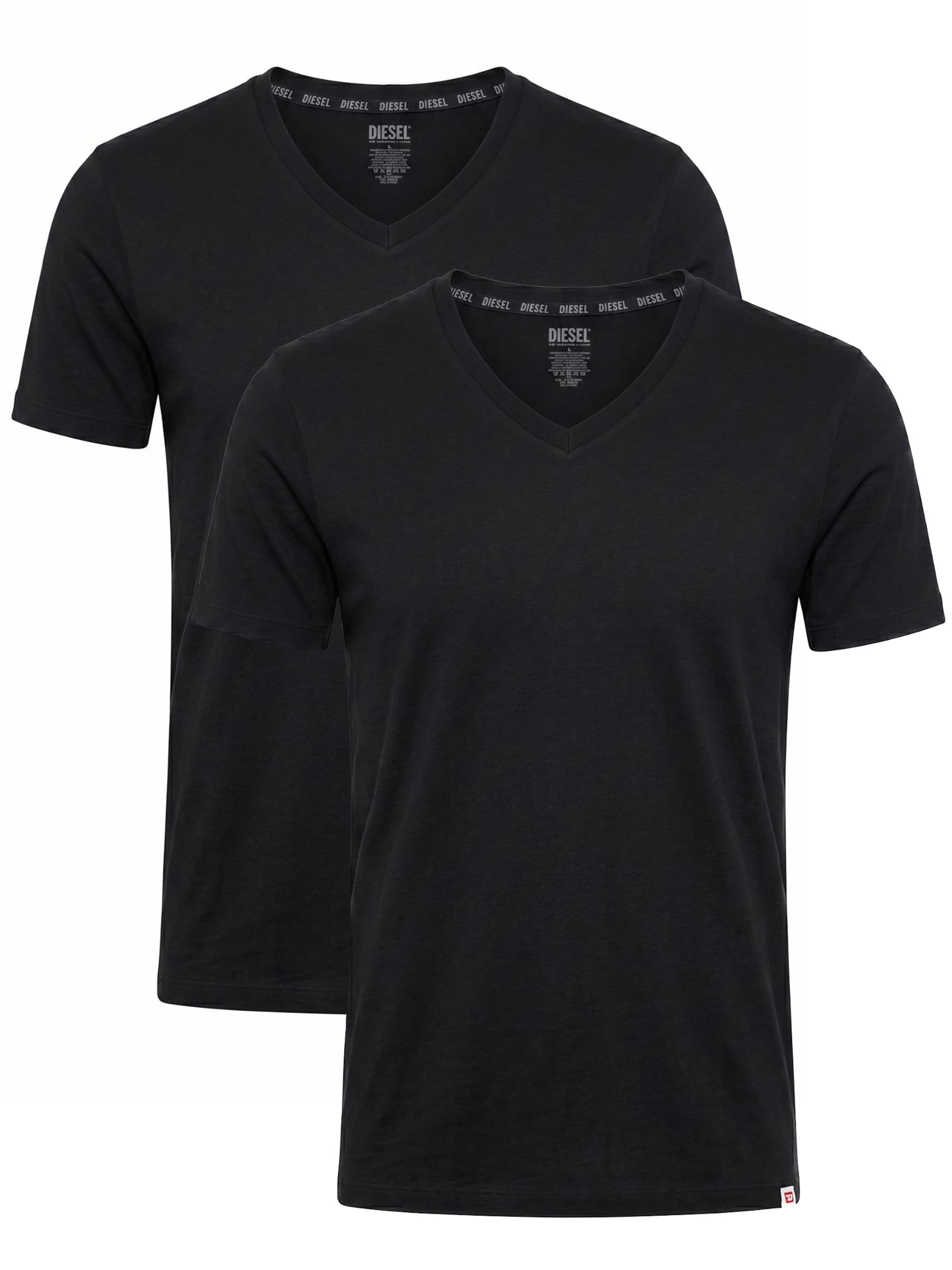 DIESEL Camiseta 'UMTEE-MICHAEL' en M en negro, Vista del producto