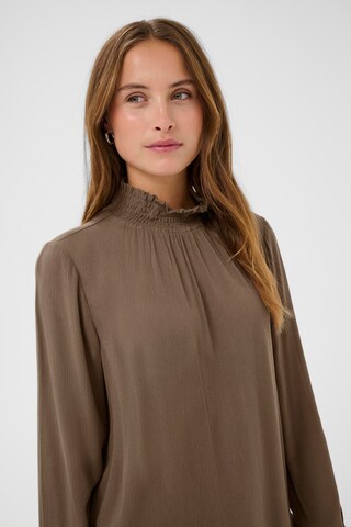 Kaffe Bluzka 'Trine' w kolorze brązowy