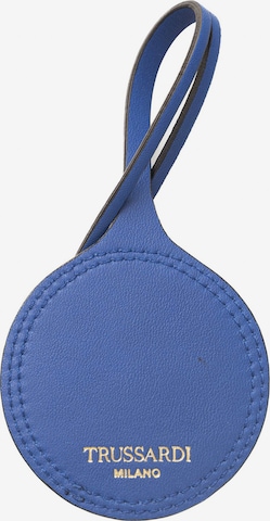 Portachiavi di Trussardi in blu: frontale
