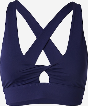 Fabletics Bralette Sports Bra 'Oasis' in Blue: front