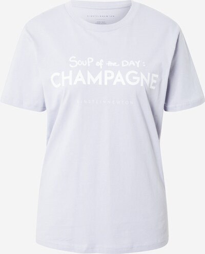 EINSTEIN & NEWTON Shirt 'Soup' in Pastel purple / White, Item view