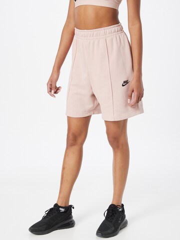 Nike Sportswear Loosefit Nadrág - rózsaszín: elől