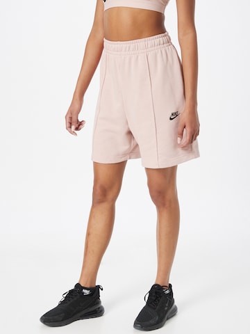 Nike Sportswear Shorts in Pink: predná strana