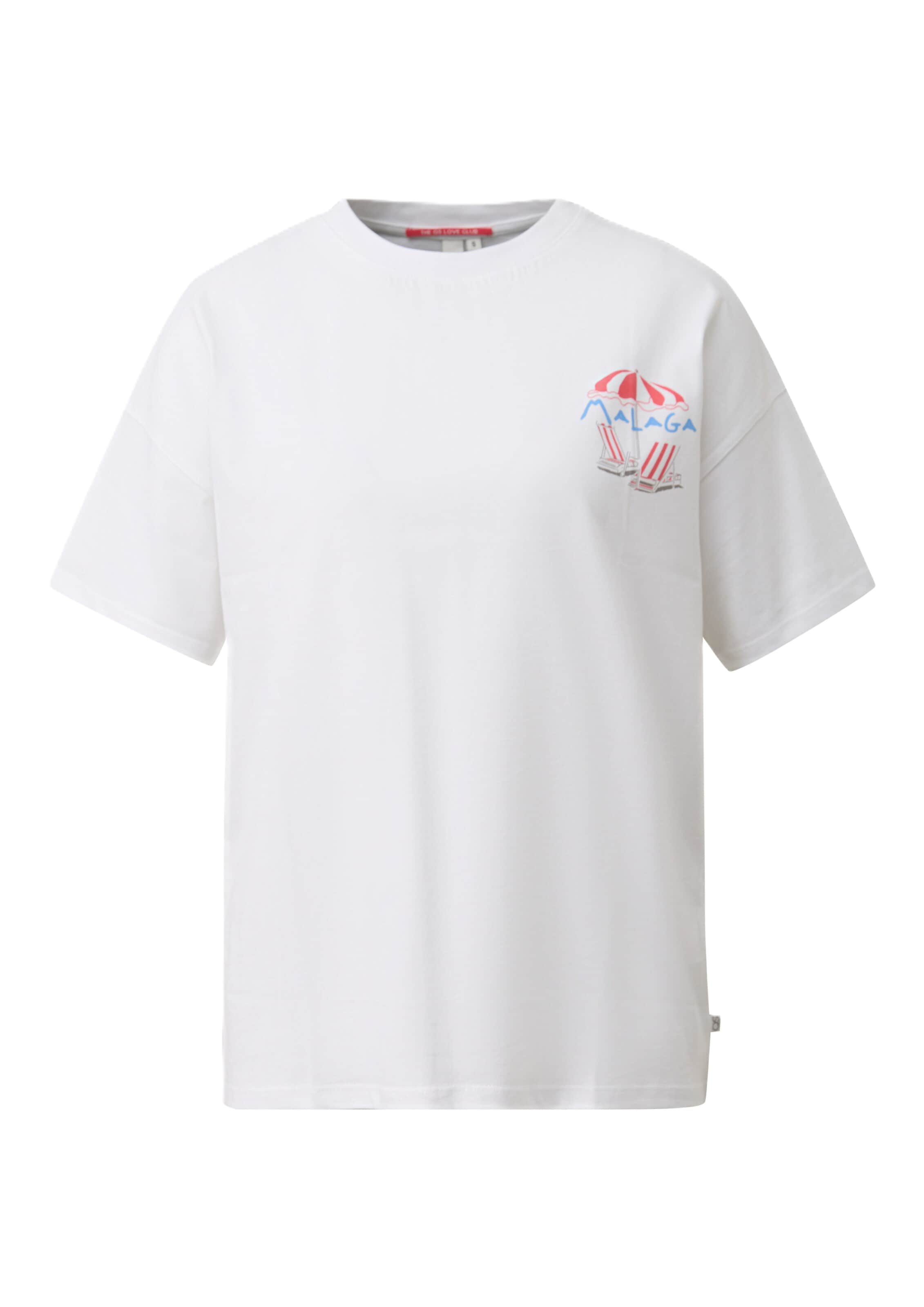 QS T-Shirt in Weiß: Vorderseite