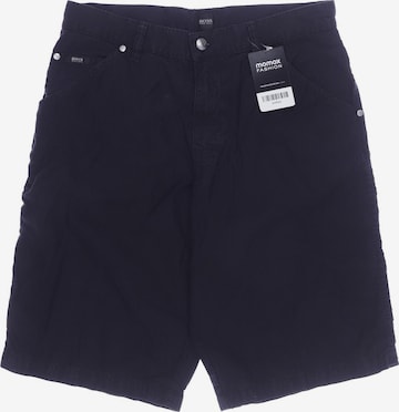 BOSS Black Shorts in 31 in Black: front
