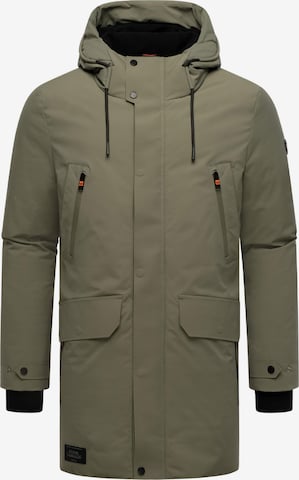 Manteau d’hiver 'Kitraan' STONE HARBOUR en vert : devant