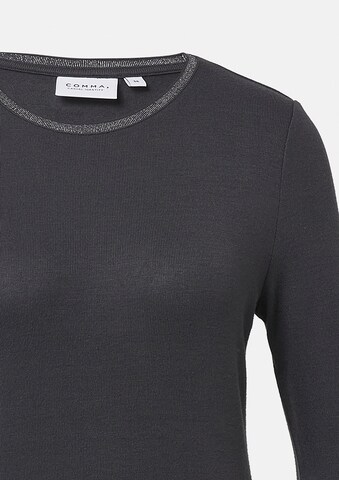 T-shirt comma casual identity en gris