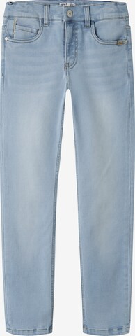Jean 'NKMTHEO' NAME IT en bleu : devant