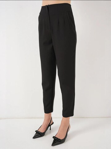 Coupe slim Pantalon à pince Bigdart en noir