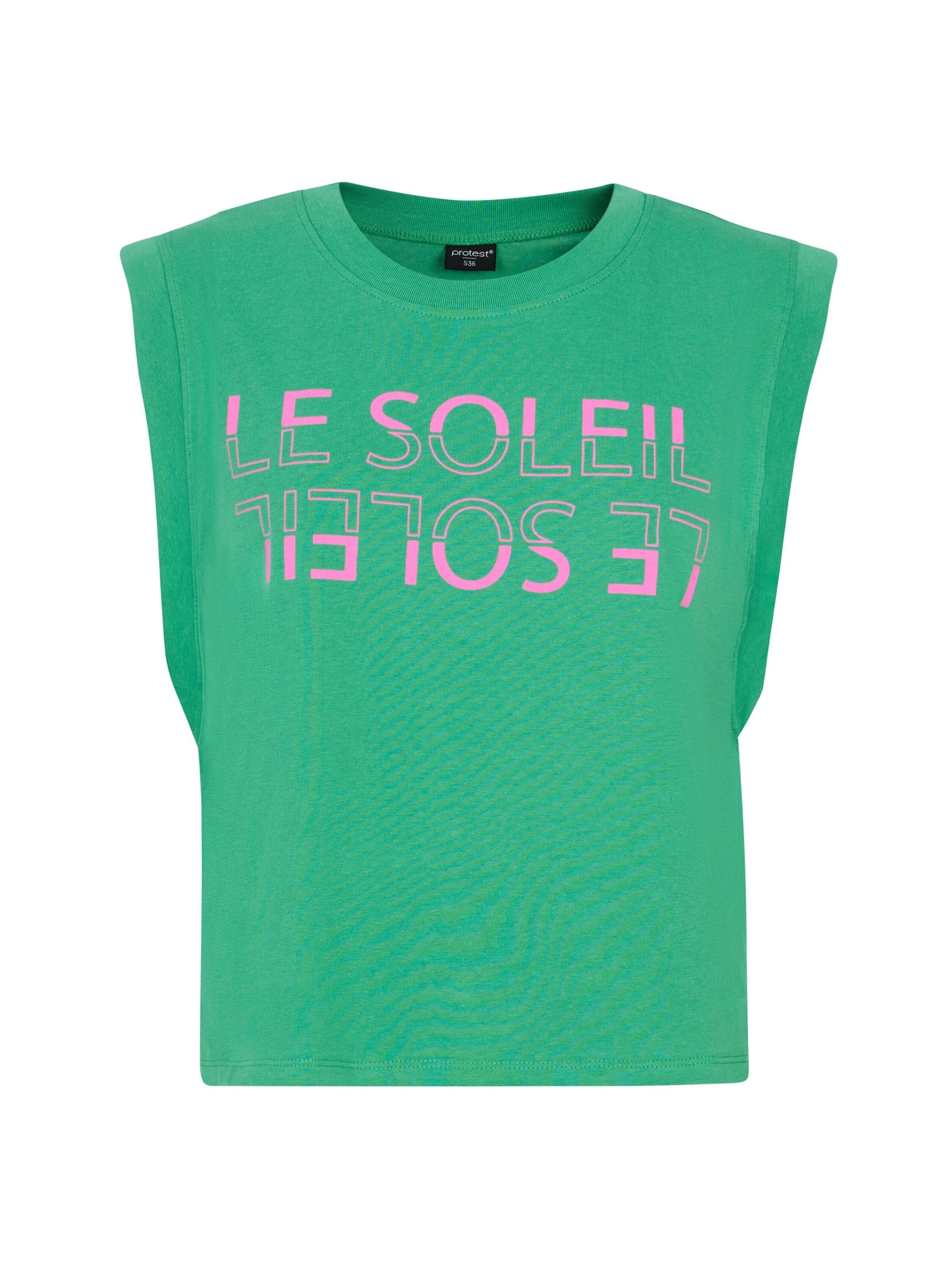 PROTEST Shirt 'PRTLota' in Green: front