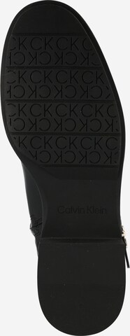 Calvin Klein Gležnarji z vezalkami 'Combat' | črna barva