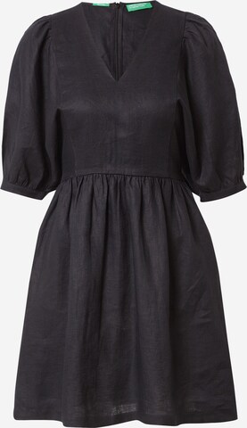 UNITED COLORS OF BENETTON Dress in Black: front