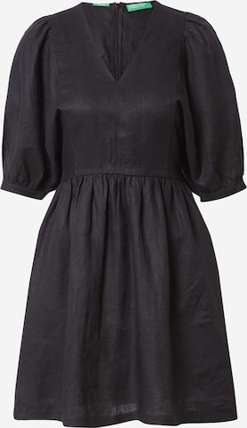 UNITED COLORS OF BENETTON Dress in Black: front