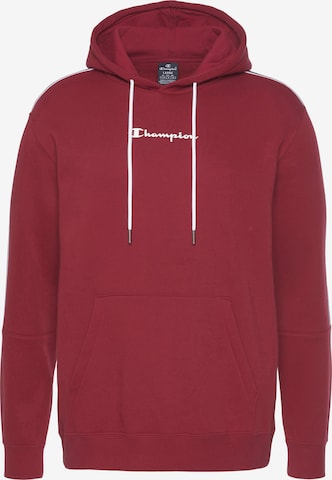 Champion Authentic Athletic Apparel Sweatshirt in Red: front