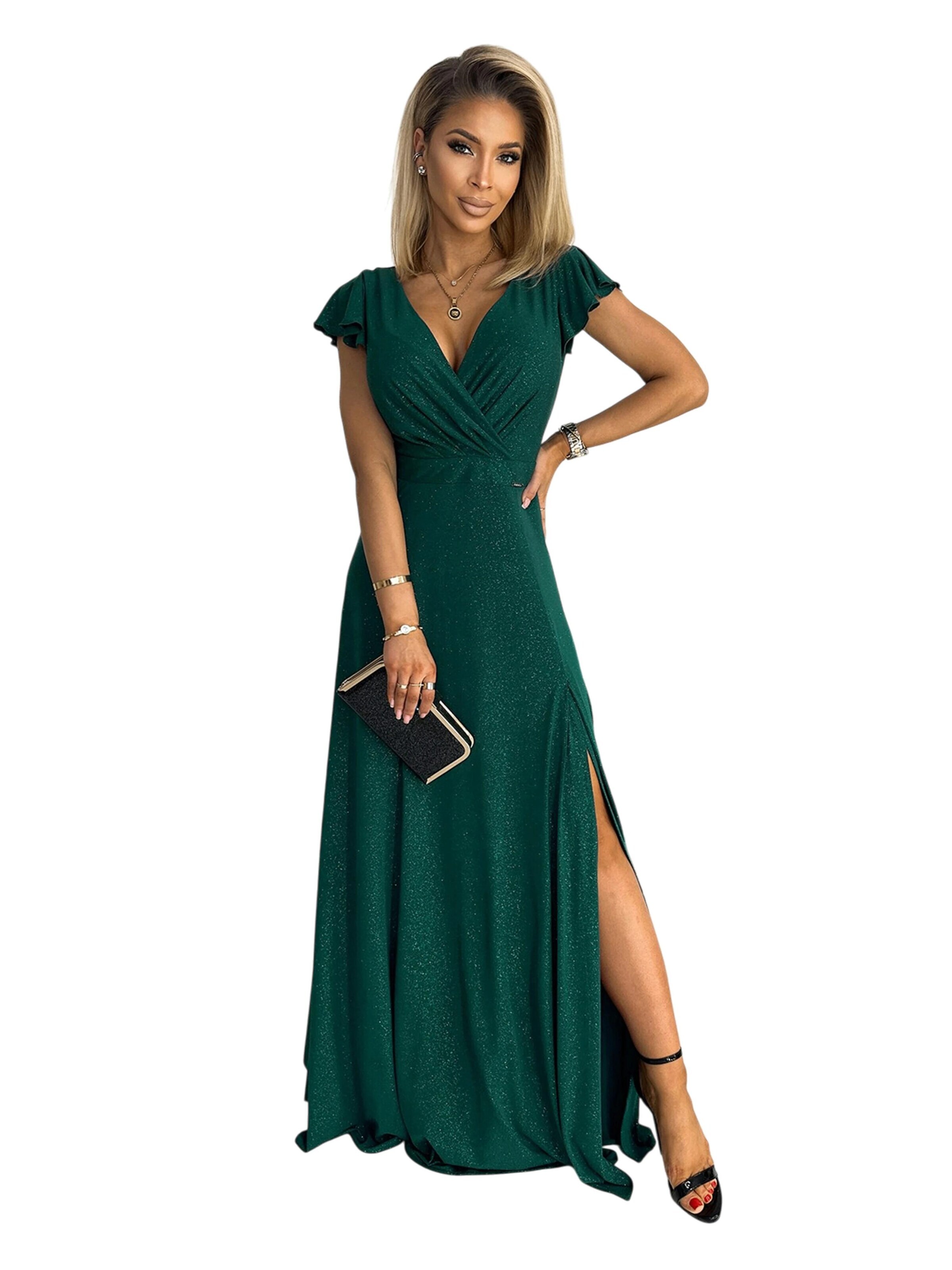 amorubi.com Evening Dress 'Evening dress 219761' in Green: front