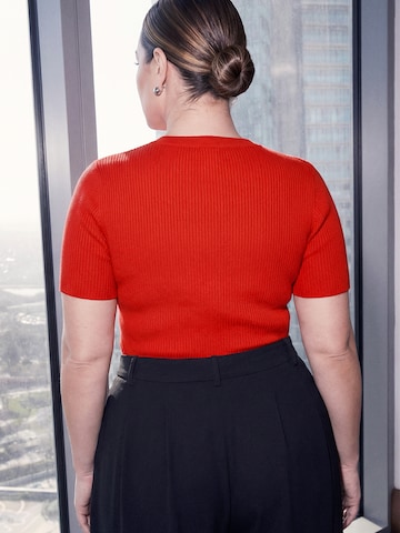 Pull-over Trendyol Curve en rouge