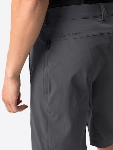 VAUDE Regular Athletic Pants 'Elope' in Grey