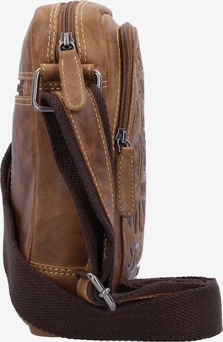 GREENBURRY Crossbody Bag 'Cafe Racer' in Brown