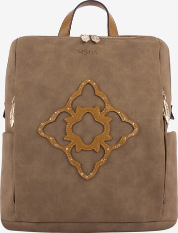 usha FESTIVAL Backpack 'Festival' in Brown: front