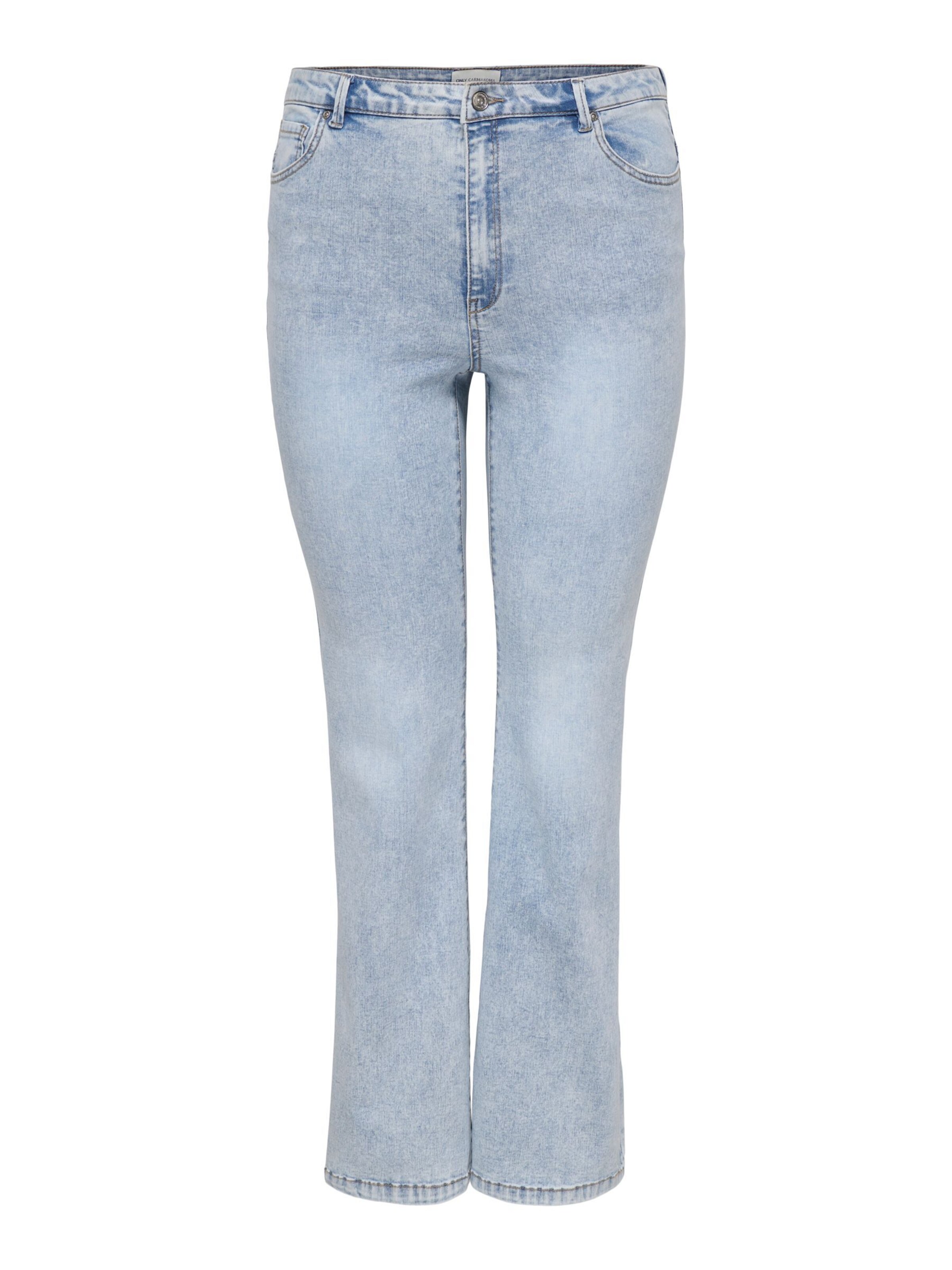 ONLY Carmakoma Jeans 'CARRose' in de kleur Lichtblauw, Productweergave