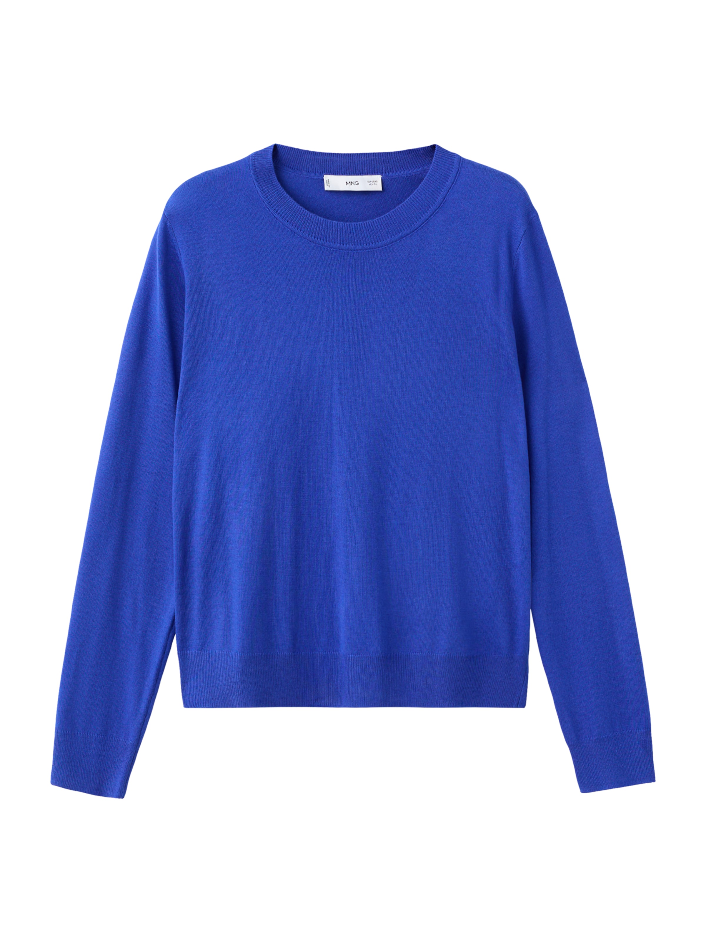 MANGO Trui 'LUCCA' in Blauw: voorkant