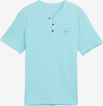TOM TAILOR Shirt in Blauw: voorkant