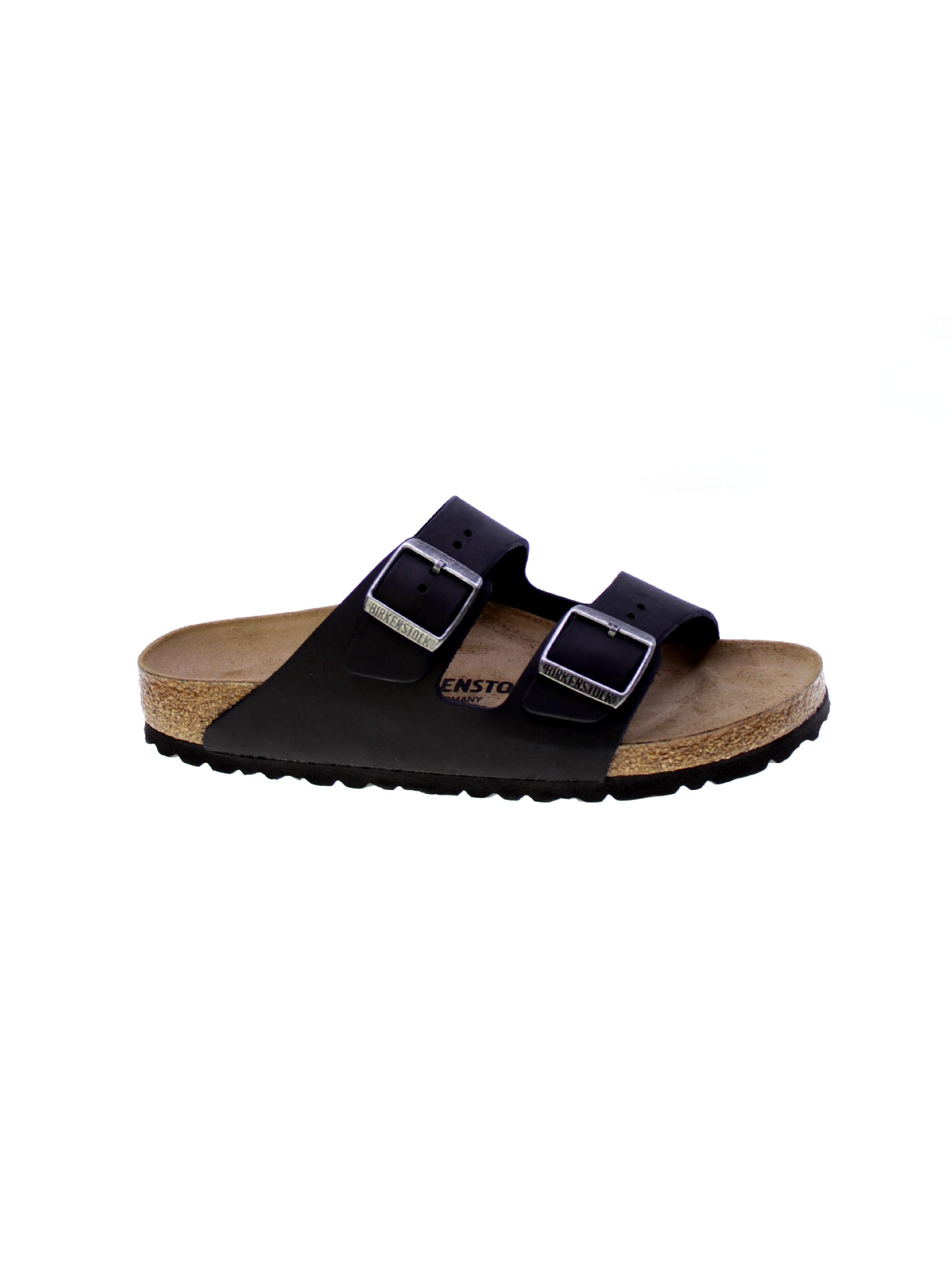 Sandalo di BIRKENSTOCK in nero: frontale