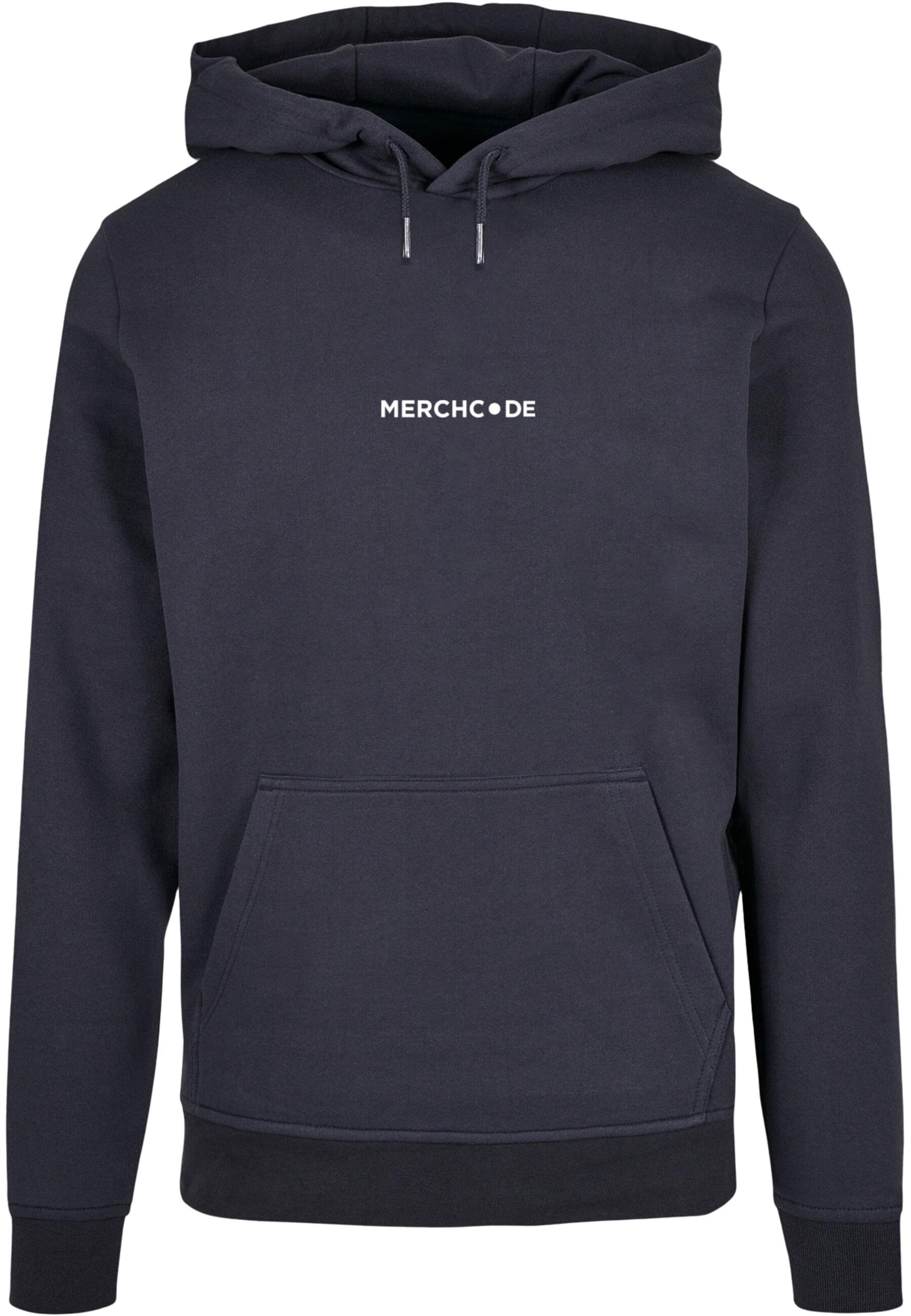 Merchcode Sweatshirt 'Break The Rules' in Blue: front