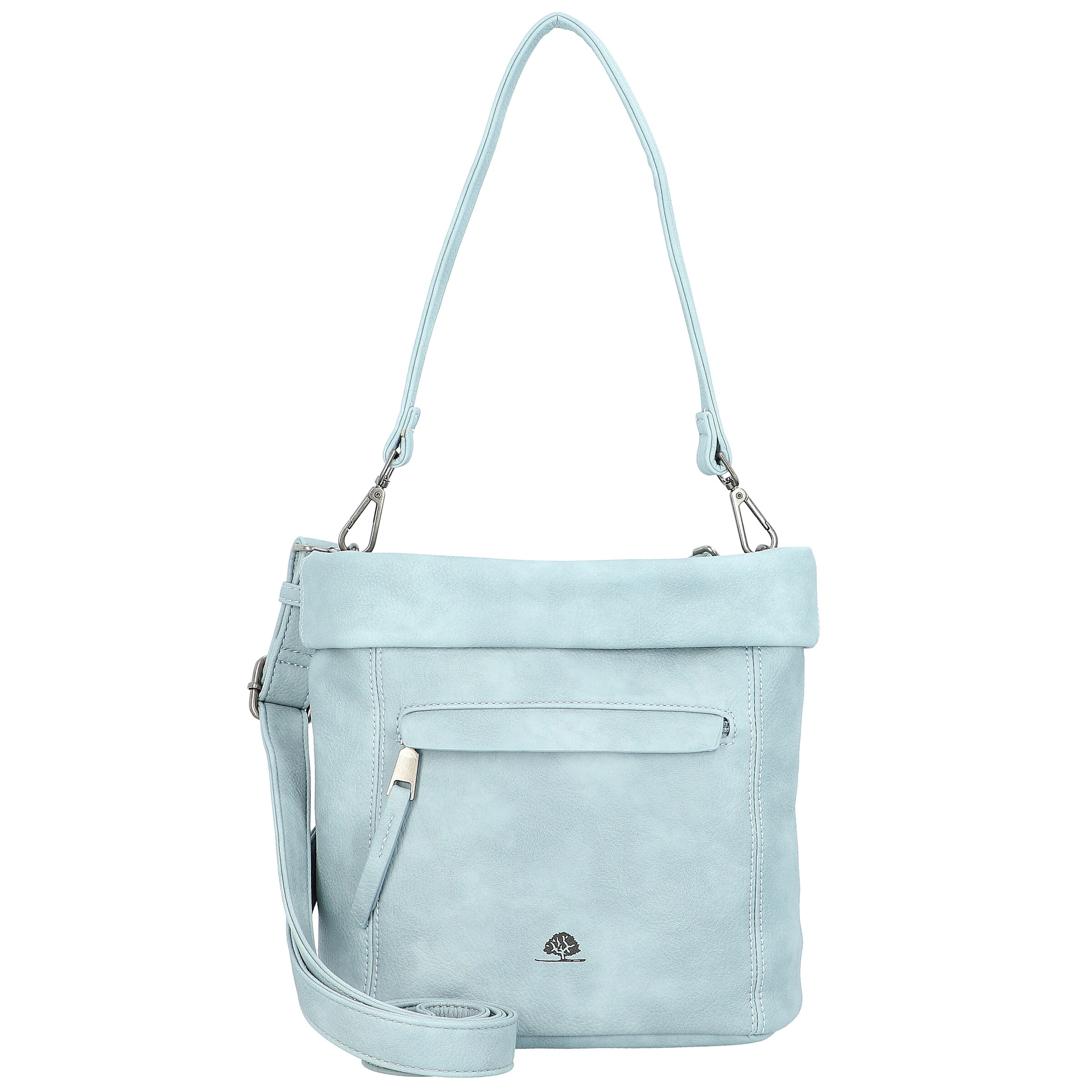 Borsa a spalla di GREENBURRY in blu: frontale