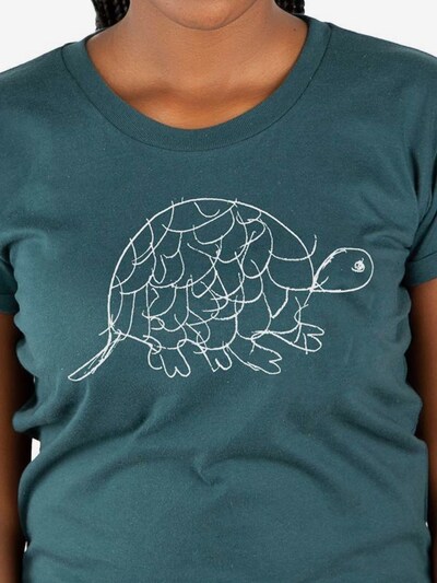 Kipepeo Clothing T-Shirt ' Tortoise ' in blau / grün, Produktansicht