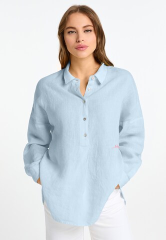 Frieda & Freddies NY Blouse in Blue: front