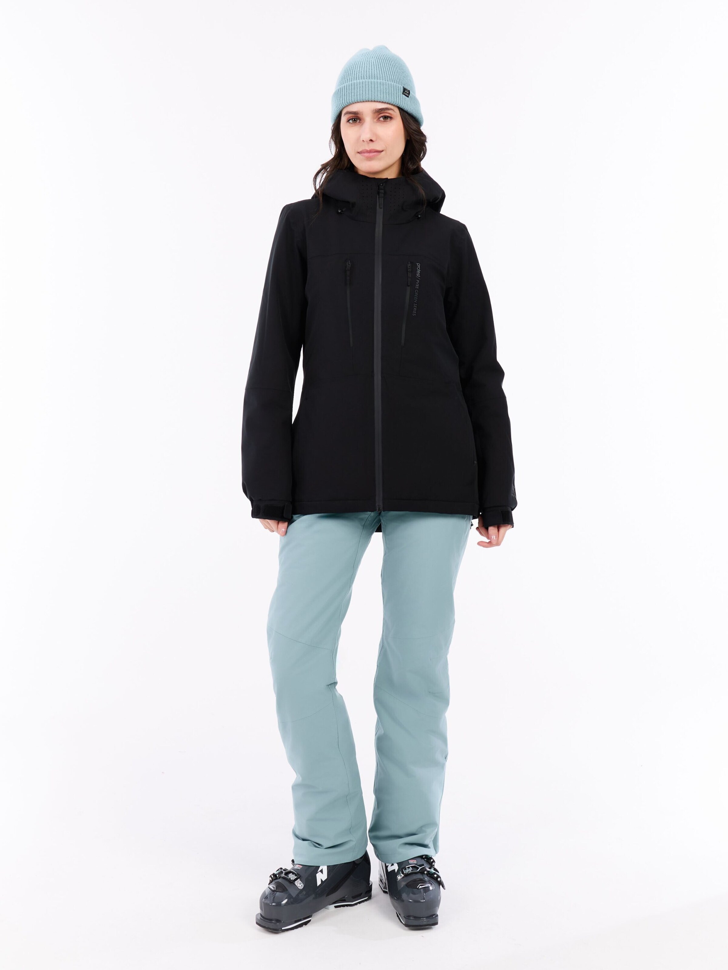 PROTEST Athletic Jacket 'PRTBEVERLY' in Black