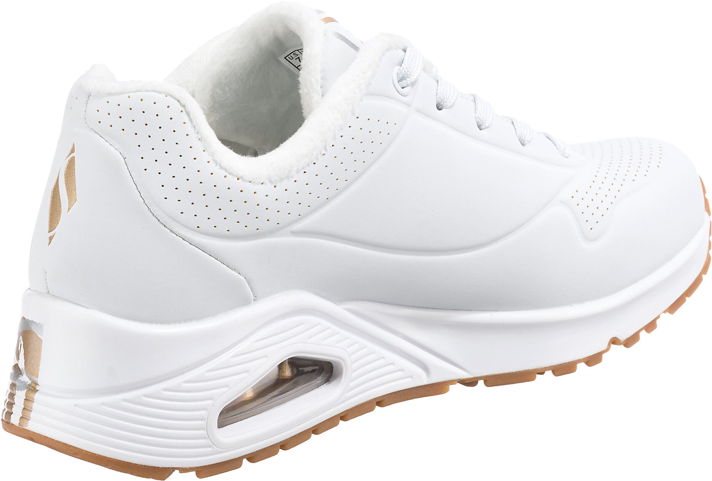 Baskets basses 'James' SKECHERS en blanc