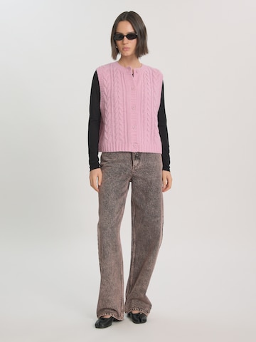 Gilet 'Wedeke' EDITED en rose